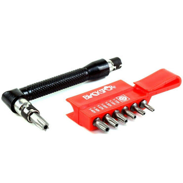 9Pc OFFSET TAMPER PROOF TORX BIT SET Security Screw Holder Screwdriver - ZYBUX